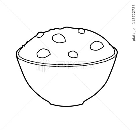 Chestnut rice 112722728