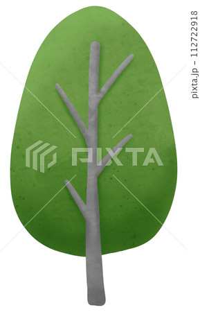 Cartoon style tree clipart Cartoon style tree clipart 112722918