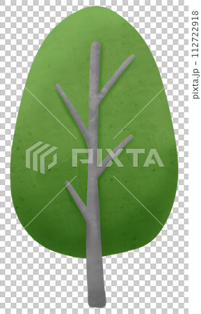 Cartoon style tree clipart Cartoon style tree clipart 112722918