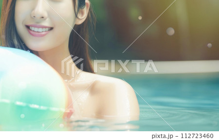 水着モデル 112723460