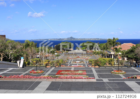 沖縄海洋博公園のエントランス　令和5年3月初旬撮影 112724916