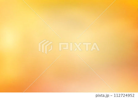 Abstract gradient smooth Blurred Bokeh Yellow-Orange background image 112724952