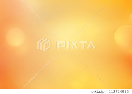 Abstract gradient smooth Blurred Bokeh Yellow-Orange background image 112724956