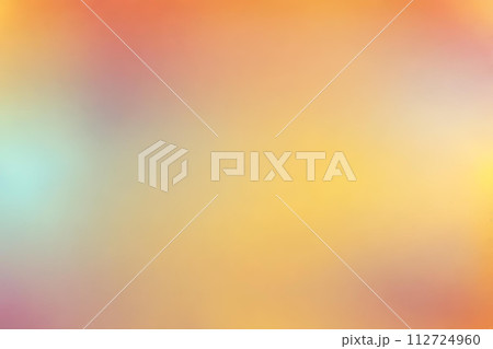 Abstract gradient smooth Blurred Bokeh Yellow-Orange background image 112724960