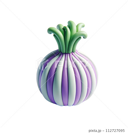 3D onion 112727095