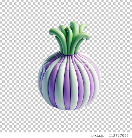 3D onion 112727095