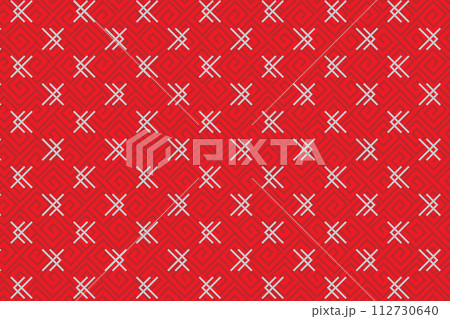 Illustration line of the glyphs symbol pattern on red background. Illustration line of the glyphs symbol pattern on red background. 112730640