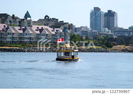 fisherman's wharf Victoria British Columbia, Fisherman's wharf House Boat Homes float on Vancouver Island BC Boats and Yachts at Fisherman's Wharf Marina in Inner Harbour. Canada Victoria 10.10.2023 fisherman's wharf Victoria British Columbia, Fisherman's wharf House Boat Homes float on Vancouver Island BC Boats and Yachts at Fisherman's Wharf Marina in Inner Harbour. Canada Victoria 10.10.2023 112730907