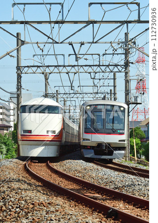 鉄道 私鉄・東武鉄道　日光線　特急けごん7号 112730936