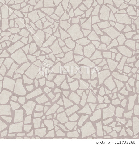 Seamless texture of the marble surface. Stone or marble masonry, wall or sidewalk, horizontal or vertical surface 112733269