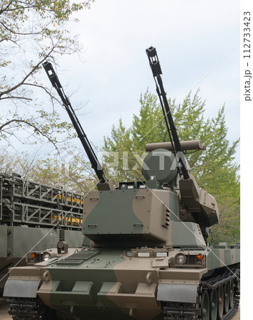 陸上自衛隊87式自走高射機関砲試作車 陸上自衛隊87式自走高射機関砲試作車 112733423