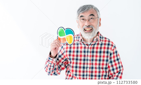 高齢ドライバー もみじマーク 高齢ドライバー もみじマーク 112733580