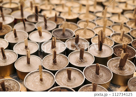 Trench military candles. Made by Ukrainian volunteers for soldiers serving on the front line. Trench military candles. Made by Ukrainian volunteers for soldiers serving on the front line. 112734125