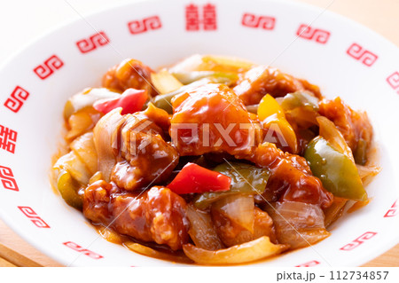 美味しそうな酢豚 美味しそうな酢豚 112734857