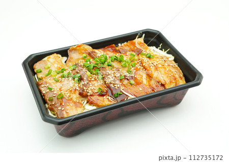 豚の焼肉弁当 豚の焼肉弁当 112735172