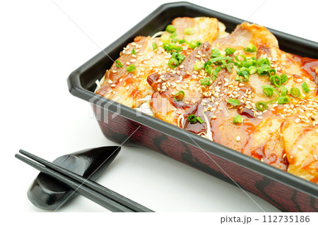 豚の焼肉弁当 豚の焼肉弁当 112735186