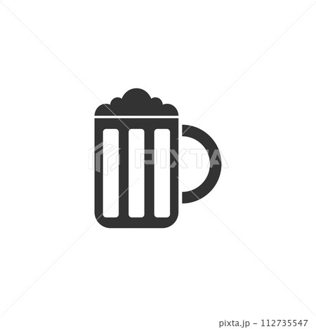 Beer icon flat Beer icon flat 112735547