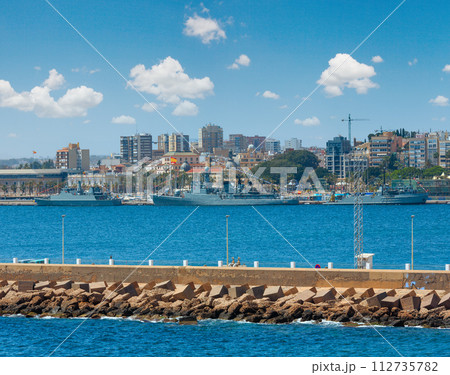 Summer Cartagena port (Costa Blanca, Spain). 112735782