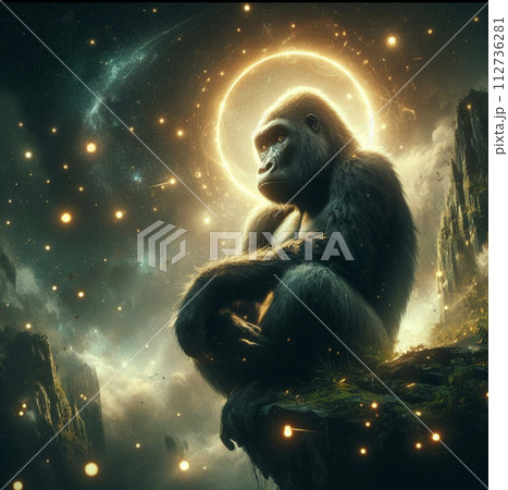 今日もどこかでゴリラ 112736281