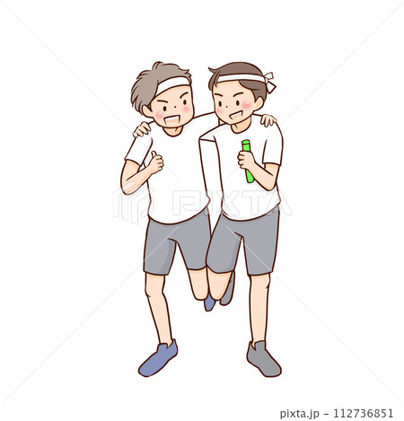 2人3脚　男児 112736851