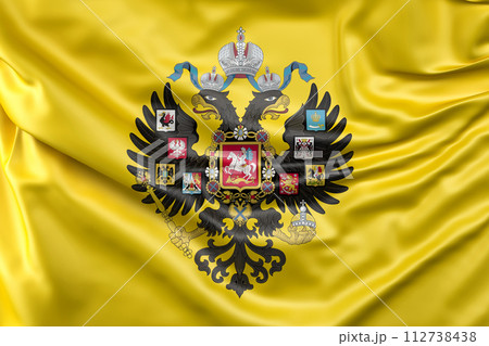 Russian Imperial Standard. 3D Rendering Russian Imperial Standard. 3D Rendering 112738438
