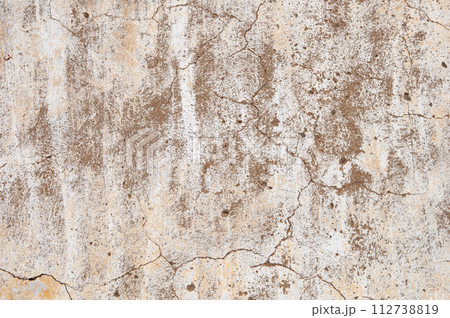 Weathered plastered wall background 112738819