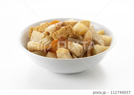 大根とちくわと厚揚げの煮物 大根とちくわと厚揚げの煮物 112740057