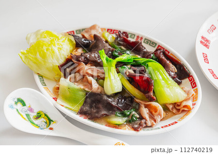 青梗菜と豚肉のあんかけ 112740219