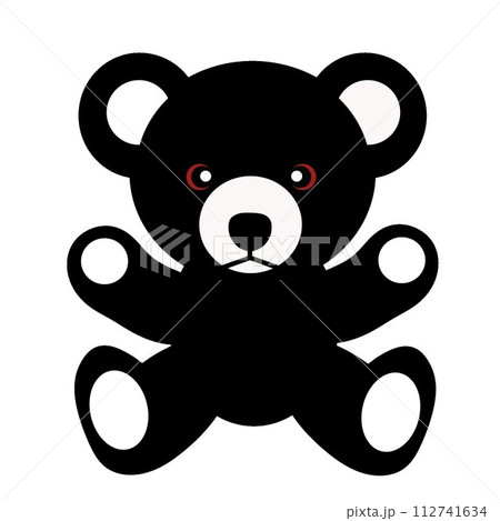 テディベアのイラスト テディベアのイラスト 112741634