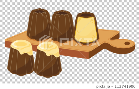 切菜板和canelé 112741900