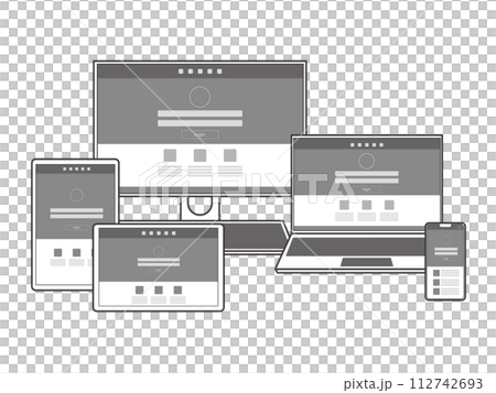 レスポンシブデザイン イメージ レスポンシブデザイン イメージ 112742693
