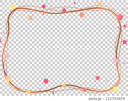 櫻花的簡單框架 112743859