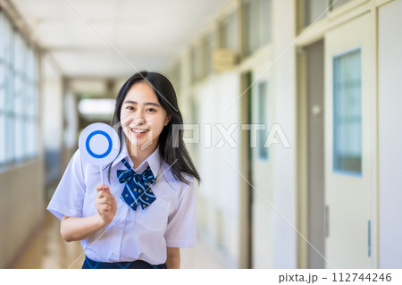 スクールライフ(学校生活)のイメージ素材 スクールライフ(学校生活)のイメージ素材 112744246