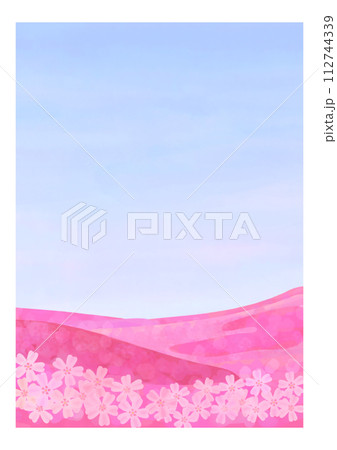 芝桜のある風景 112744339