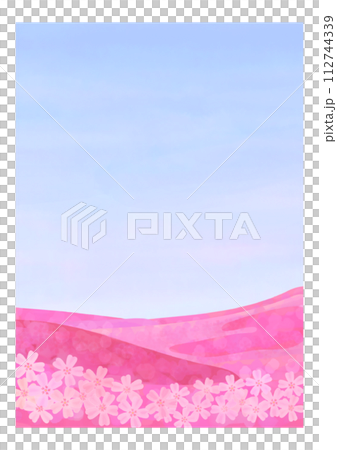 芝桜のある風景 112744339