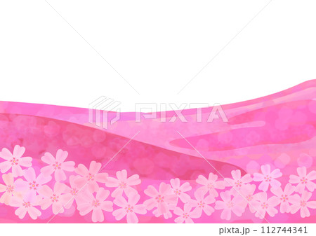 芝桜のある風景 112744341