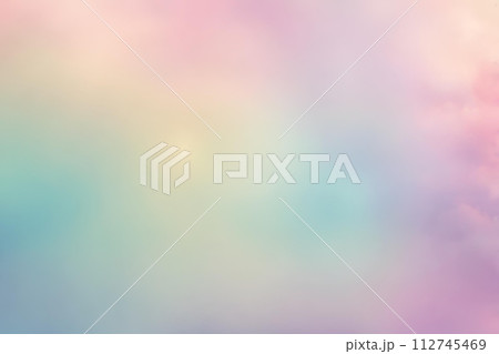 Abstract Gradient Smooth Blurred Bokeh Pastel Background Image 112745469