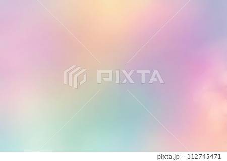 Abstract Gradient Smooth Blurred Bokeh Pastel Background Image 112745471