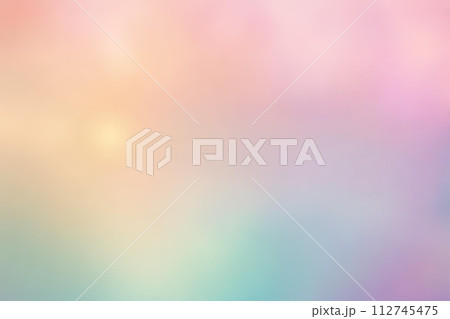 Abstract Gradient Smooth Blurred Bokeh Pastel Background Image 112745475