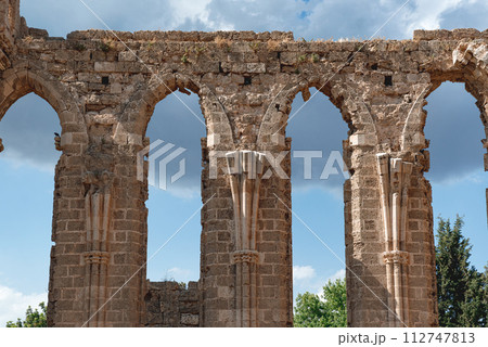Close-up of Church of Saint George of the Latins. Famagusta, Cyprus 112747813