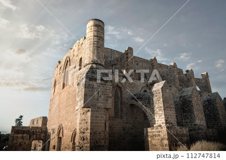 Ruins of the Church of Saints Peter and Paul in Old Town of Famagusta. Cyprus Ruins of the Church of Saints Peter and Paul in Old Town of Famagusta. Cyprus 112747814