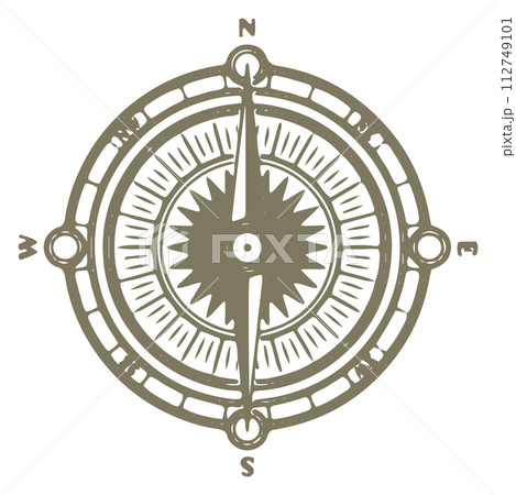 Ancient wond rose arrows. World exploration symbol Ancient wond rose arrows. World exploration symbol 112749101
