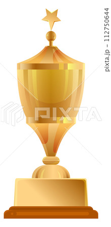 Champion prize. Golden award. Best one achievement 112750644