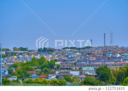 神奈川県横浜市青葉区元石川町から美しが丘西1丁目,川崎市宮前区水沢2丁目方面の眺望 神奈川県横浜市青葉区元石川町から美しが丘西1丁目,川崎市宮前区水沢2丁目方面の眺望 112751633