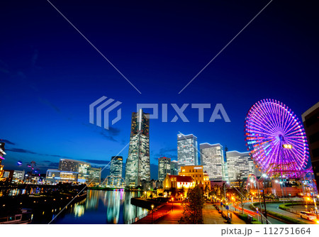 横浜夜景　みなとみらい 112751664