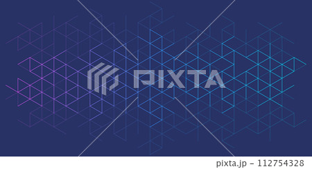 Abstract geometric background with triangle shape pattern 112754328