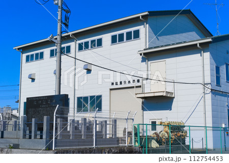 埼玉県杉戸町神扇落排水機場周辺2024年3月 112754453