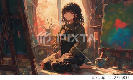 画家の女性10 112755038