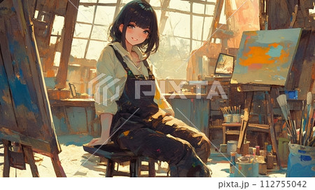 画家の女性14 112755042