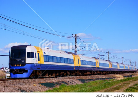 255系の記録　成東～松尾の編成写真 112755946